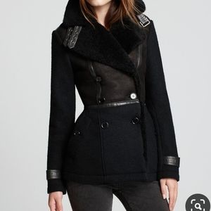 shearling jacket burberry